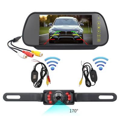 Wireless Backup Camera With Mirror